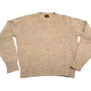 EUC oatmeal wool sweater by Boston Traders